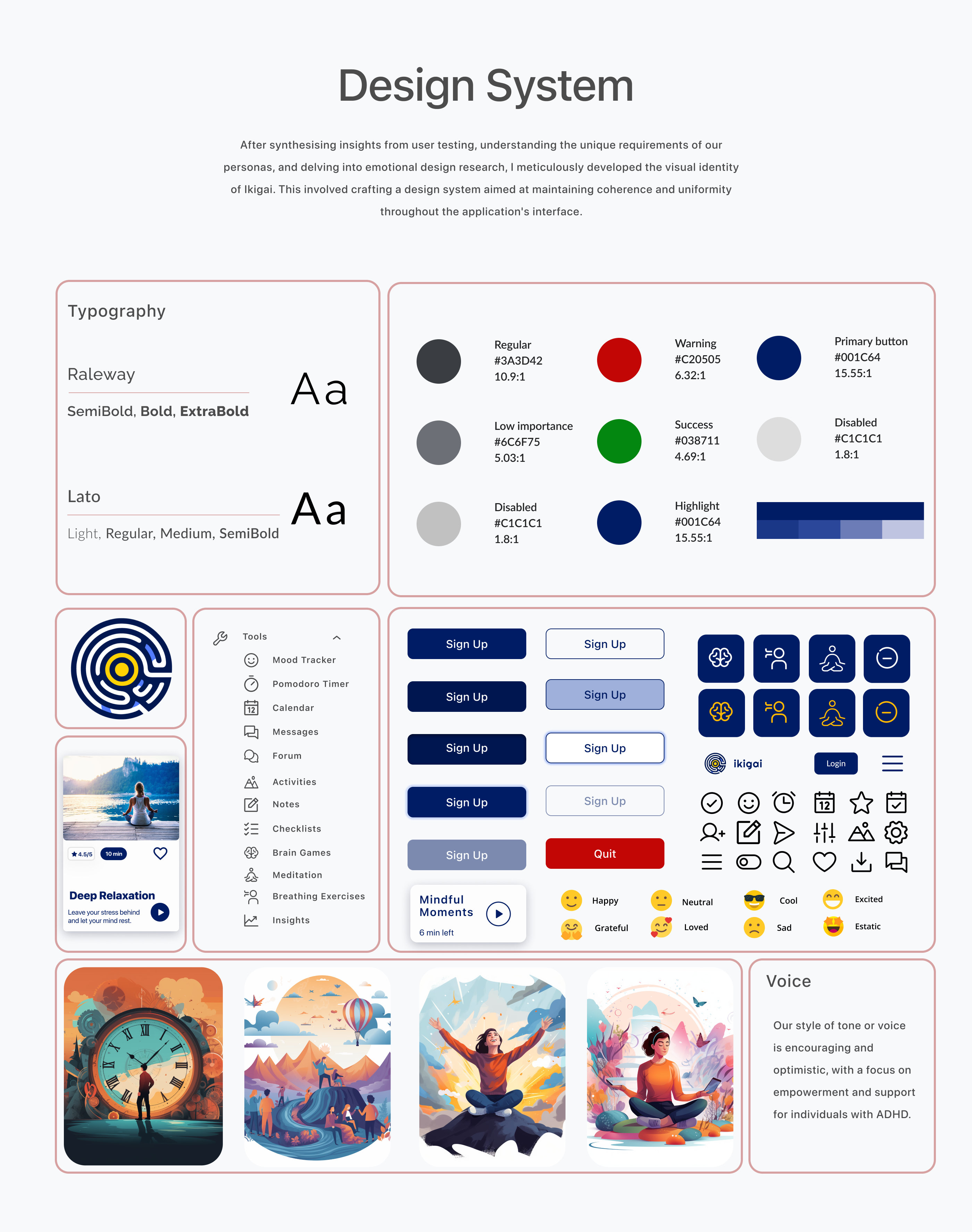 ikigai case study design system